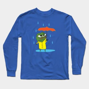 Apu in the Rain Long Sleeve T-Shirt
